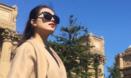 Lệ Hằng trình diễn áo dài 'Vương Triều và Quốc Hoa' ở Mỹ