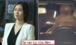 Khánh My bất ngờ bị tai nạn lúc nửa đêm