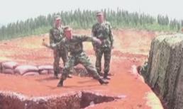 Để lựu đạn tuột tay, binh sĩ suýt mất mạng