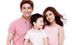 Gia đình Trương Quỳnh Anh rạng rỡ làm mẫu ảnh