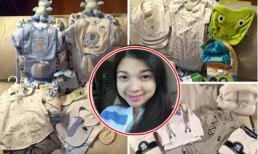 Phạm Thanh Thảo khoe 'chiến tích' mua sắm đón con trai đầu lòng