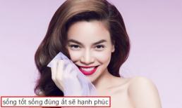 Hồ Ngọc Hà: 'Sống tốt, sống đúng ắt sẽ hạnh phúc'