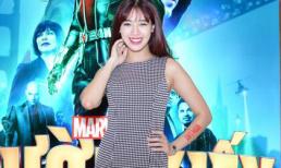 Hà Min 'mũm mĩm' đi ra mắt phim 'Người Kiến'