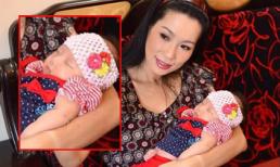 Lộ diện gương mặt con gái thứ hai của Á hậu Trịnh Kim Chi