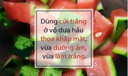 Mẹo làm đẹp đơn giản với rau quả hàng ngày
