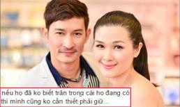 Vợ Huy Khánh lần đầu chia sẻ về việc chồng ngoại tình