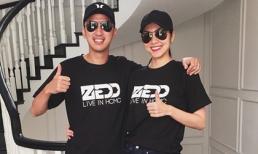 Hà Tăng lần đầu khoe ảnh tình tứ bên chồng sau khi sinh con