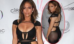 Jennifer Lopez táo bạo với váy khoét 'lỗ chỗ'