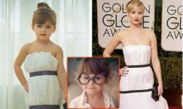 Bé gái 4 tuổi thiết kế thời trang bằng giấy gây sốt cộng đồng