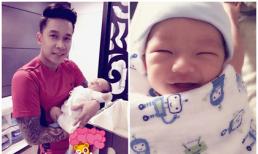 Con trai Lê Hoàng (The Men) cười nắc nẻ cực đáng yêu