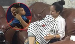 Con trai Ốc Thanh Vân theo mẹ đi tập kịch