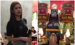 Trương Quỳnh Anh lặng lẽ đi viếng MC Quang Minh