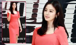 Kim Tae Hee thu hút mọi ánh nhìn với váy thiết kế lạ mắt