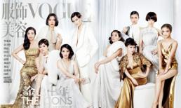 10 nữ thần sắc đẹp Hoa ngữ đọ dáng trên tạp chí