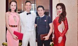 Bầu Hoà lịch lãm cùng dàn sao dự tiệc