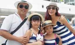 Mẹ con Thúy Hạnh 'tông xuyệt tông' đi du lịch Hồng Kông