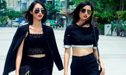 Chà Mi - Hằng Nguyễn tự tin dạo phố với style năng động