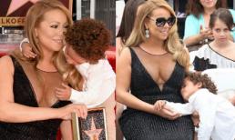Con trai Mariah Carey nằng nặc đòi 'sờ ti' mẹ tại sự kiện