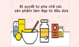 Tự tay pha chế các sản phẩm làm đẹp từ dầu dừa