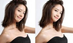 Ảnh trước và sau photoshop của nhóm nhạc SNSD bị 'khai quật'