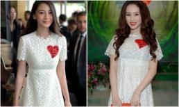 Á hậu Thái Như Ngọc rạng rỡ 'đụng hàng' Angela Baby 