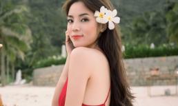 Hoa hậu Kỳ Duyên khoe nhan sắc xuân thì trước biển