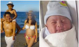 Lộ ảnh con trai vừa chào đời của vợ chồng Kiwi Ngô Mai Trang