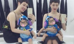 Con trai Trà My hóa nhân vật hoạt hình siêu đáng yêu