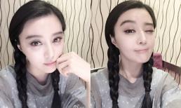 Phạm Băng Băng 'cưa sừng làm nghé' với tóc tết 2 bên khi hẹn hò