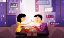 Bộ tranh 'khoảnh khắc vợ chồng hạnh phúc' ai cũng hằng mong ước 