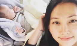 Kim Hiền khoe ảnh con gái cực yêu khi đầy tháng