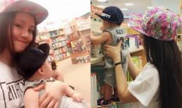 Vy Oanh bất ngờ khoe ảnh con trai bụ bẫm