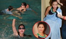 Thí sinh Hoa hậu Hồng Kông suýt chết đuối khi tham gia thi bơi