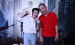 Diễn viên hài Thu Trang cùng chồng 'trốn' con đi xem phim