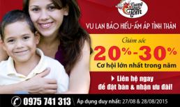 Nhà hàng Vương Quốc Tôm ưu đãi sốc dịp Vu Lan