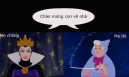 Bộ ảnh hài hước về sự khác biệt giữa mẹ chồng và mẹ đẻ