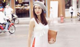 Diễn viên Anna Nguyễn diện street style ‘rực rỡ’ cho mùa mưa ở Sài Thành