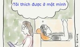 Bộ tranh giúp trả lời câu hỏi bạn có phải là người sống hướng nội