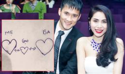 Thủy Tiên hào hứng khoe hình vẽ ngọt ngào do Công Vinh gửi tặng