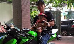 Chồng đại gia Ngọc Thạch khoe mô tô nửa tỷ đồng vừa ‘tậu’