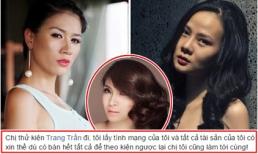 Pha Lê lấy tính mạng ra thách thức nếu Dương Yến Ngọc đòi kiện Trang Trần
