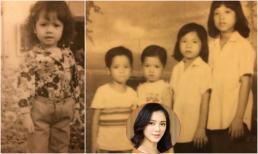 Lý Nhã Kỳ khoe ảnh ngày bé và tâm sự xúc động về người bố đã mất