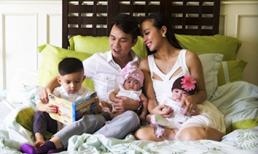 Lộ diện chồng và 3 con của MC Huyền Ny