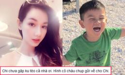 Quỳnh Chi xác nhận chưa được gặp con trai