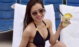 Phương Trinh Jolie khoe dáng nóng bỏng trên đất Mỹ