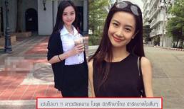 Hotgirl Việt xinh đẹp mặc trang phục nữ sinh Thái khiến fans mê mẩn