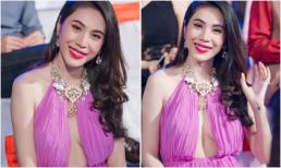 Thủy Tiên mặc váy không nội y khiến người xem 'lo nơm nớp'