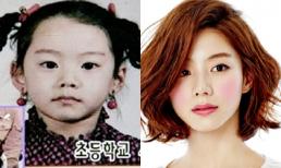 Vợ Bae Yong Joon khoe ảnh thơ ấu đẹp tự nhiên