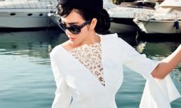 Lý Nhã Kỳ 'sang chảnh' với hai sắc thái mũ công nương