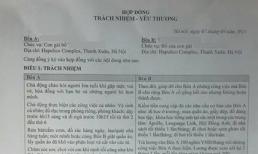 Bản hợp đồng 'trách nhiệm và yêu thương' đầy thú vị giữa bố và con gái